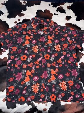 Denim & Flower Men’s Button Down Shirt Size XL